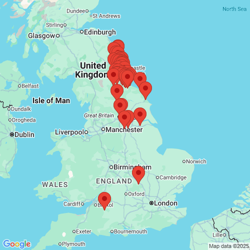 Map of Recent Inspections