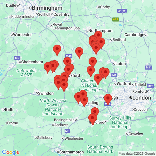 Map of Recent Inspections
