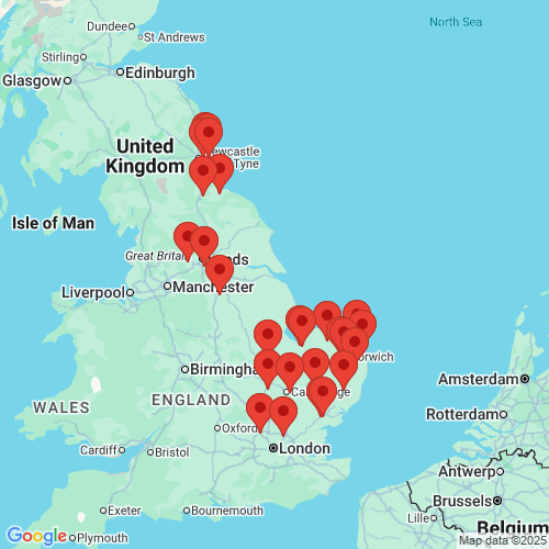 Map of Recent Inspections