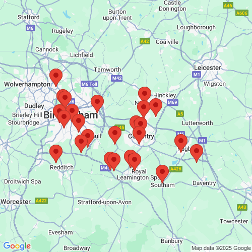 Map of Recent Inspections