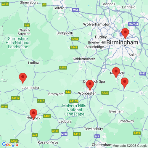 Map of Recent Inspections