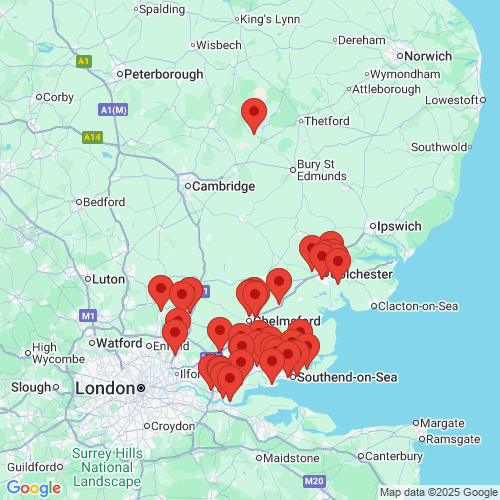 Map of Recent Inspections
