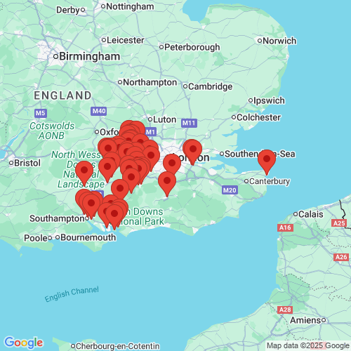 Map of Recent Inspections