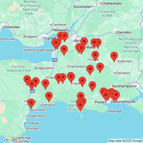 Map of Recent Inspections