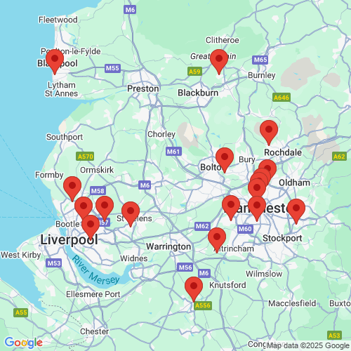 Map of Recent Inspections