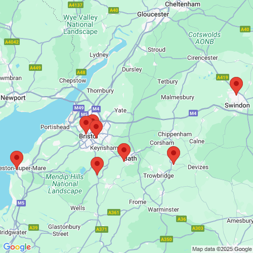Map of Recent Inspections