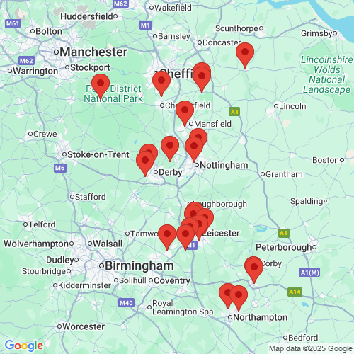 Map of Recent Inspections