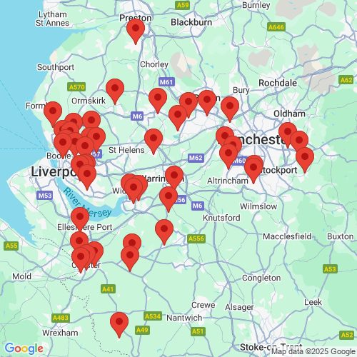 Map of Recent Inspections