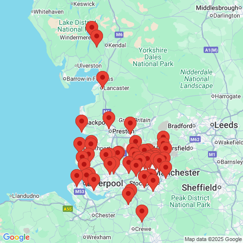 Map of Recent Inspections