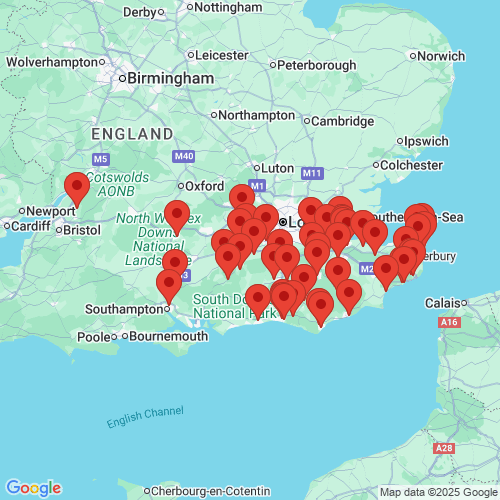 Map of Recent Inspections