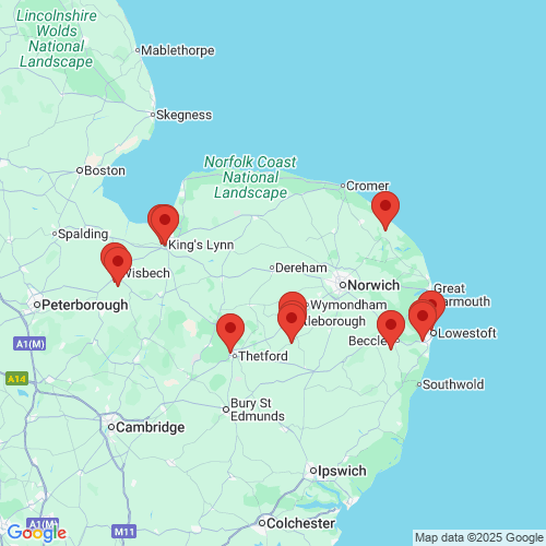Map of Recent Inspections