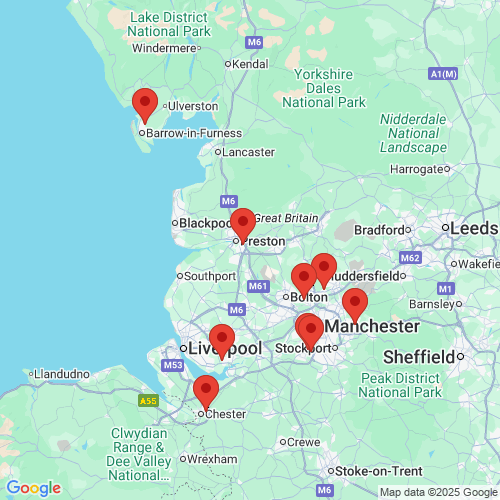 Map of Recent Inspections