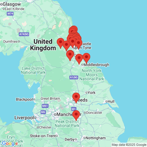 Map of Recent Inspections
