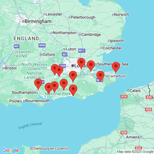 Map of Recent Inspections