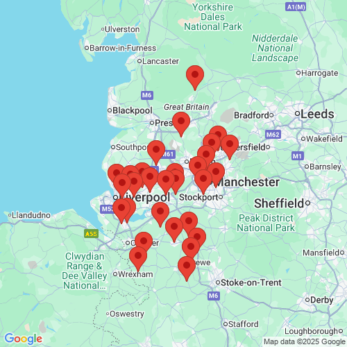 Map of Recent Inspections