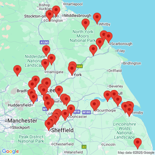 Map of Recent Inspections
