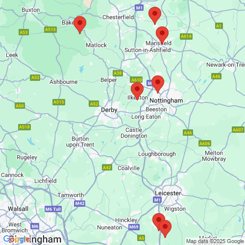 Map of Recent Inspections