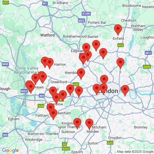 Map of Recent Inspections