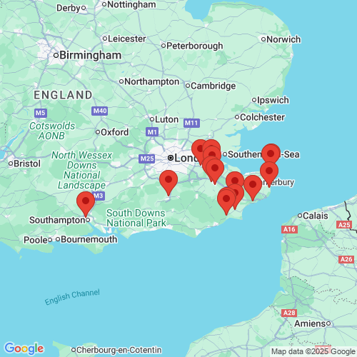 Map of Recent Inspections