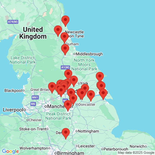 Map of Recent Inspections