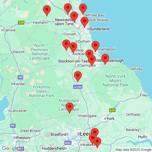 Map of Recent Inspections