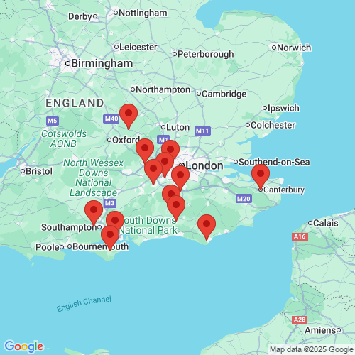 Map of Recent Inspections