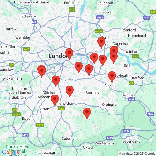 Map of Recent Inspections