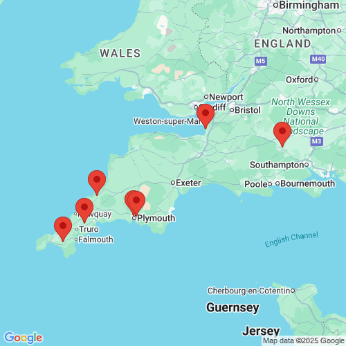 Map of Recent Inspections