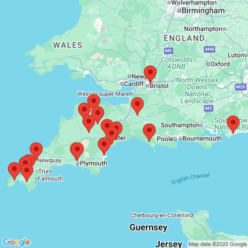 Map of Recent Inspections