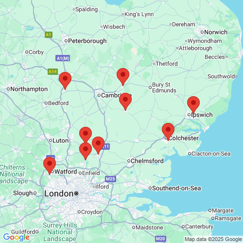 Map of Recent Inspections