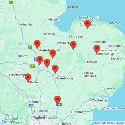 Map of Recent Inspections