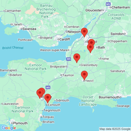 Map of Recent Inspections