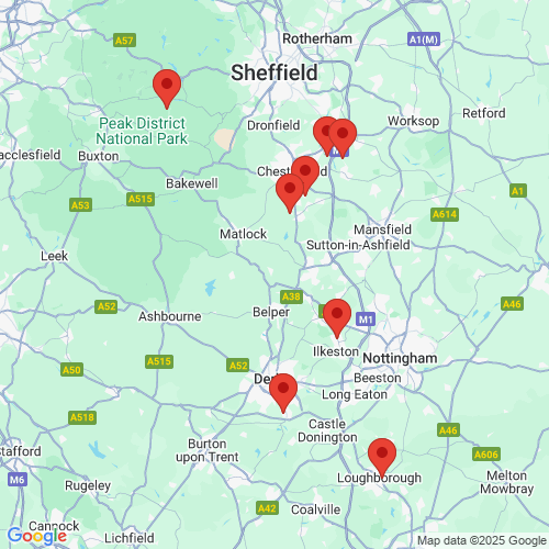Map of Recent Inspections