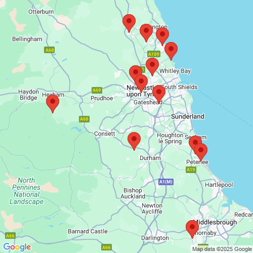 Map of Recent Inspections