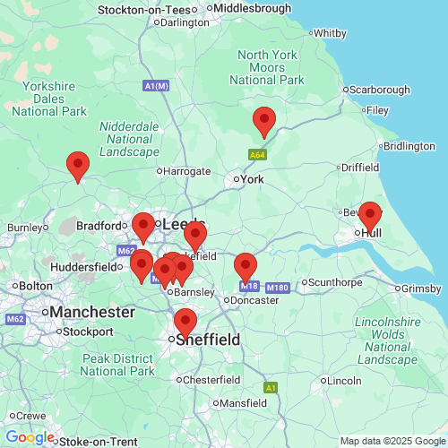Map of Recent Inspections