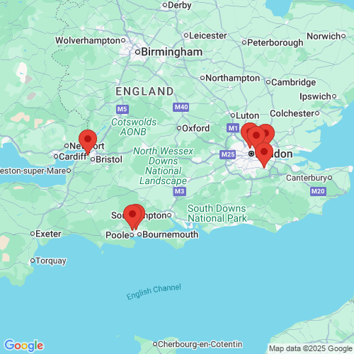 Map of Recent Inspections