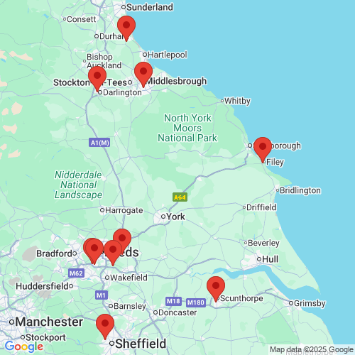 Map of Recent Inspections