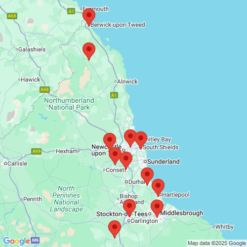Map of Recent Inspections