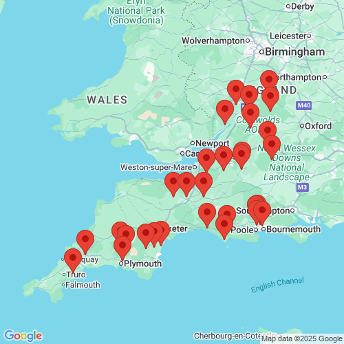 Map of Recent Inspections
