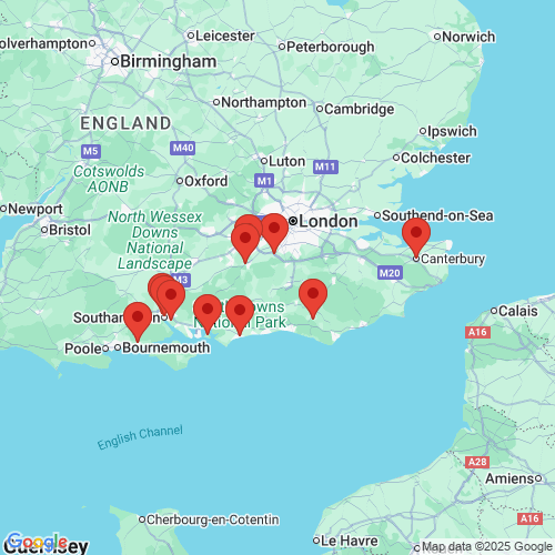 Map of Recent Inspections