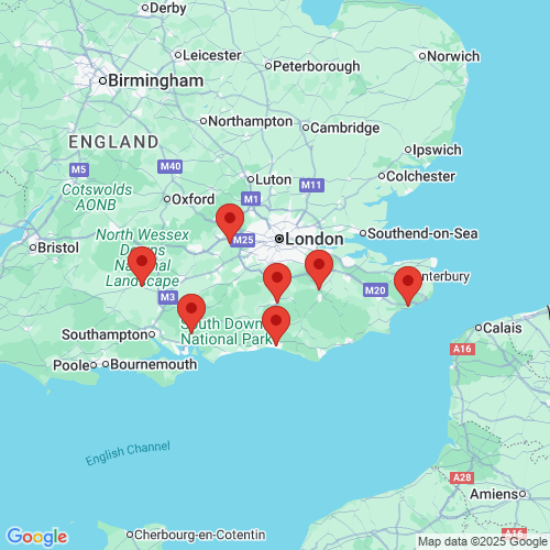Map of Recent Inspections