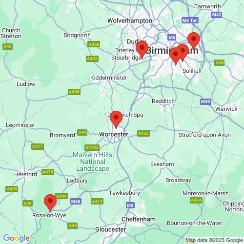Map of Recent Inspections