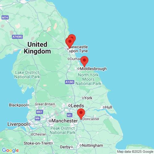 Map of Recent Inspections