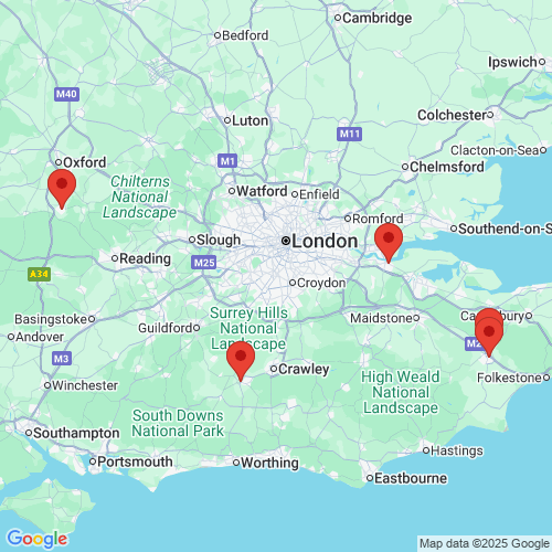 Map of Recent Inspections