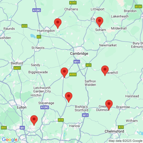 Map of Recent Inspections