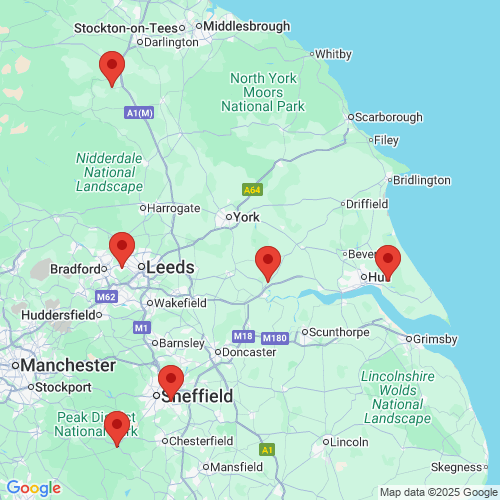 Map of Recent Inspections
