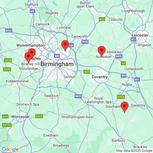 Map of Recent Inspections