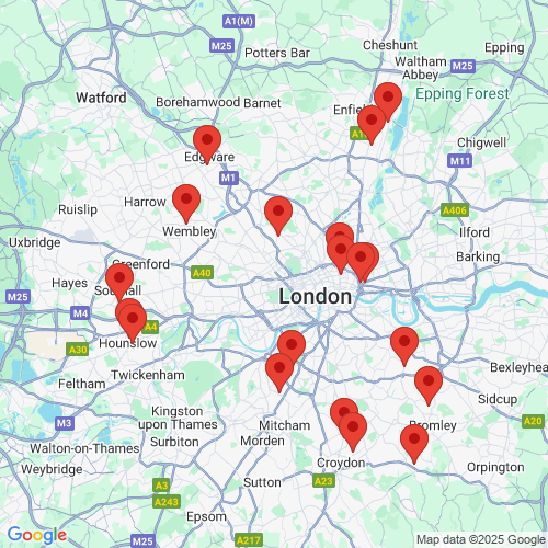 Map of Recent Inspections