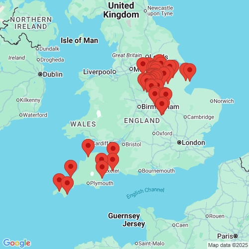 Map of Recent Inspections