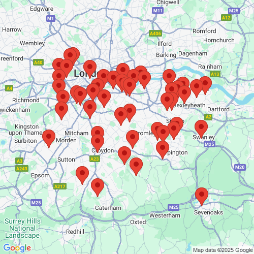 Map of Recent Inspections